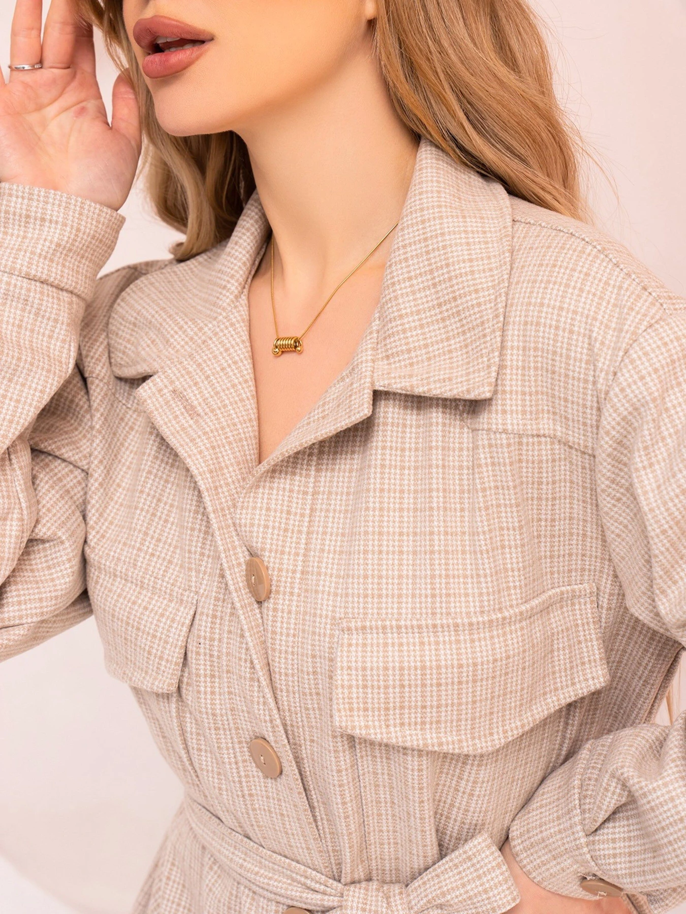 Платья ISSA Plus модель 13767_beige Платья ISSA Plus модель 13767_beige Фото
