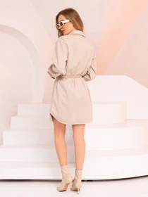 Платья ISSA Plus модель 13767_beige Фото