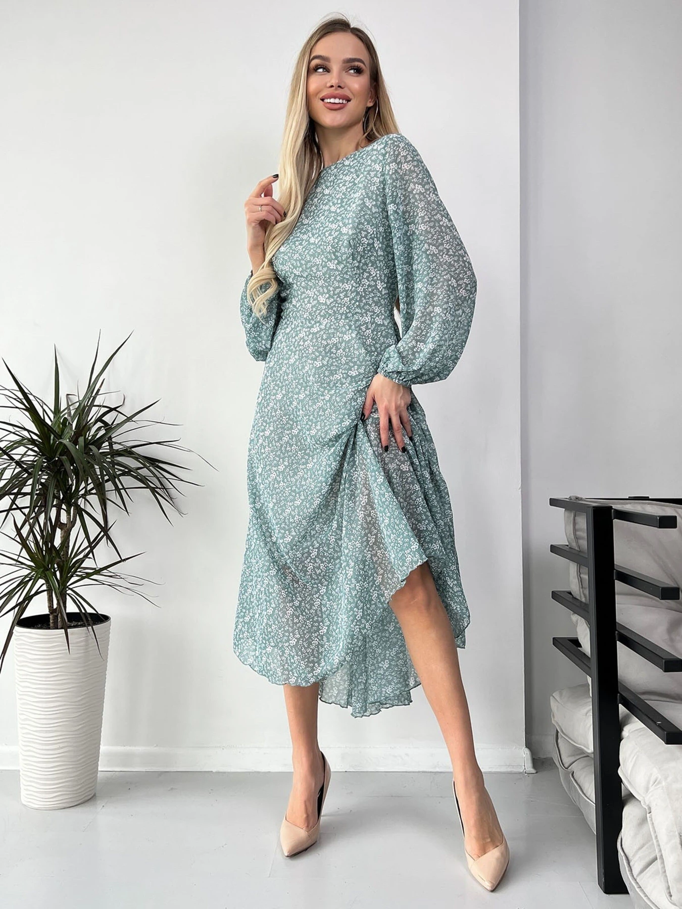 Сукні ISSA Plus модель 13770_mint Фото