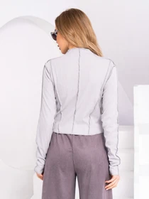 Светри та кардигани ISSA Plus модель SA-447_grey Фото