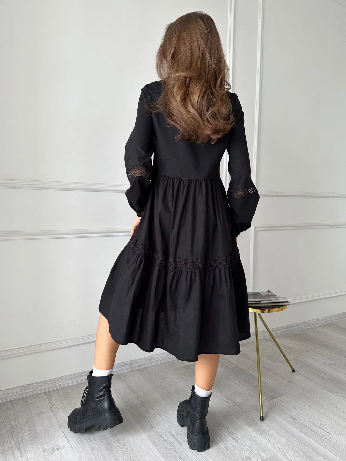 Платья ISSA Plus модель SA-455_black Платья ISSA Plus модель SA-455_black Фото