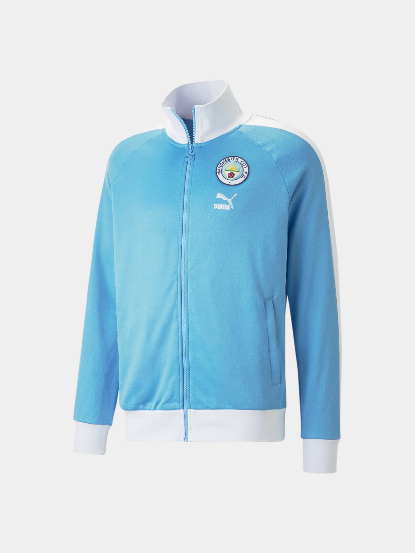 Худі та світшоти PUMA Mcfc Ftblheritage T7 Jacket модель 769496 Худі та світшоти PUMA Mcfc Ftblheritage T7 Jacket модель 769496 Фото