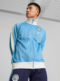 Худі та світшоти PUMA Mcfc Ftblheritage T7 Jacket модель 769496 Фото