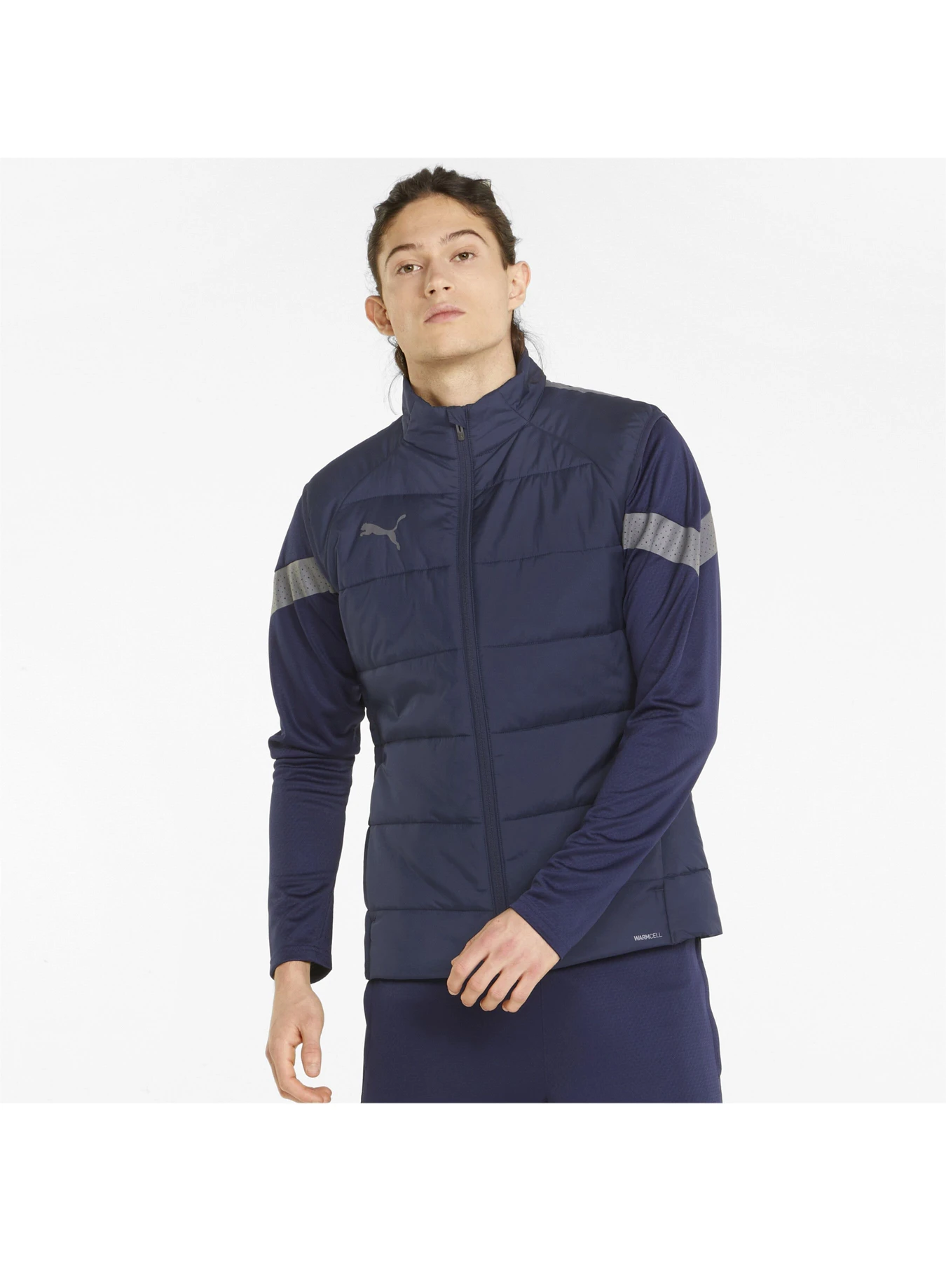 Куртки и дубленки PUMA Teamliga Vest Jacket модель 657968 Куртки и дубленки PUMA Teamliga Vest Jacket модель 657968 Фото