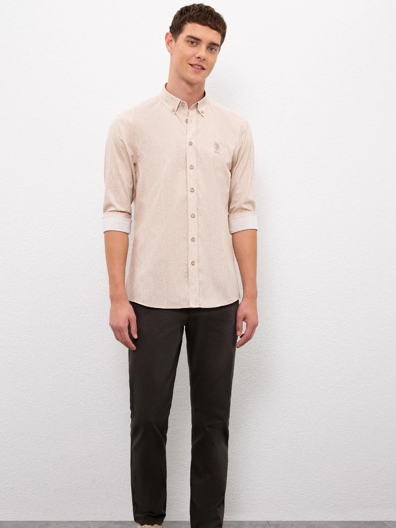 Рубашки US Polo модель G081GL004.000.991711.VR085 Фото