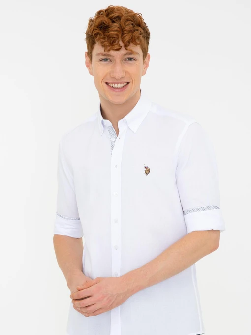 Рубашки US Polo модель G081GL004.000.1273399.VR013 Фото