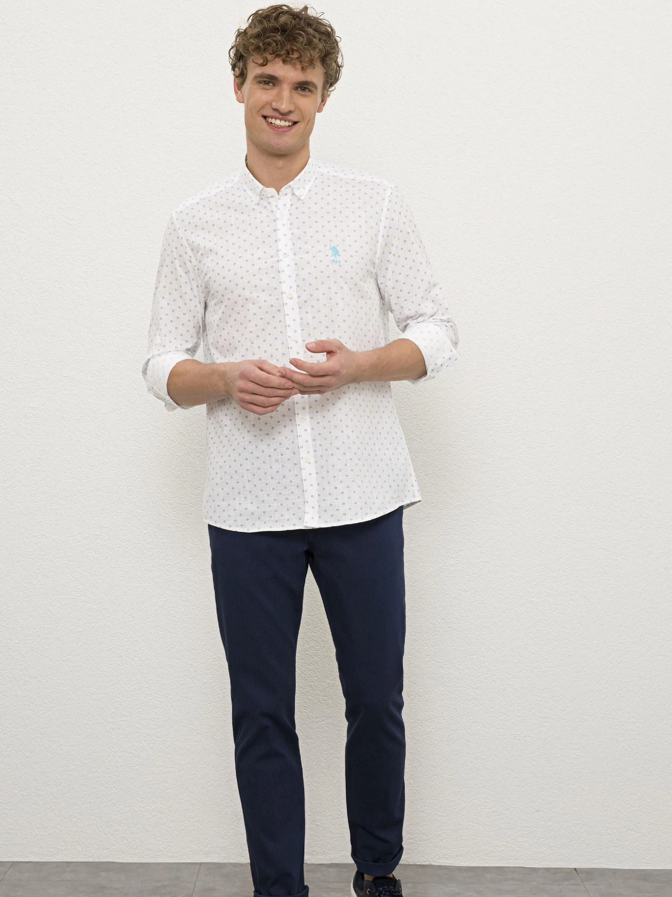 Сорочки US Polo модель G081SZ004.000.1011939.VR013 Фото