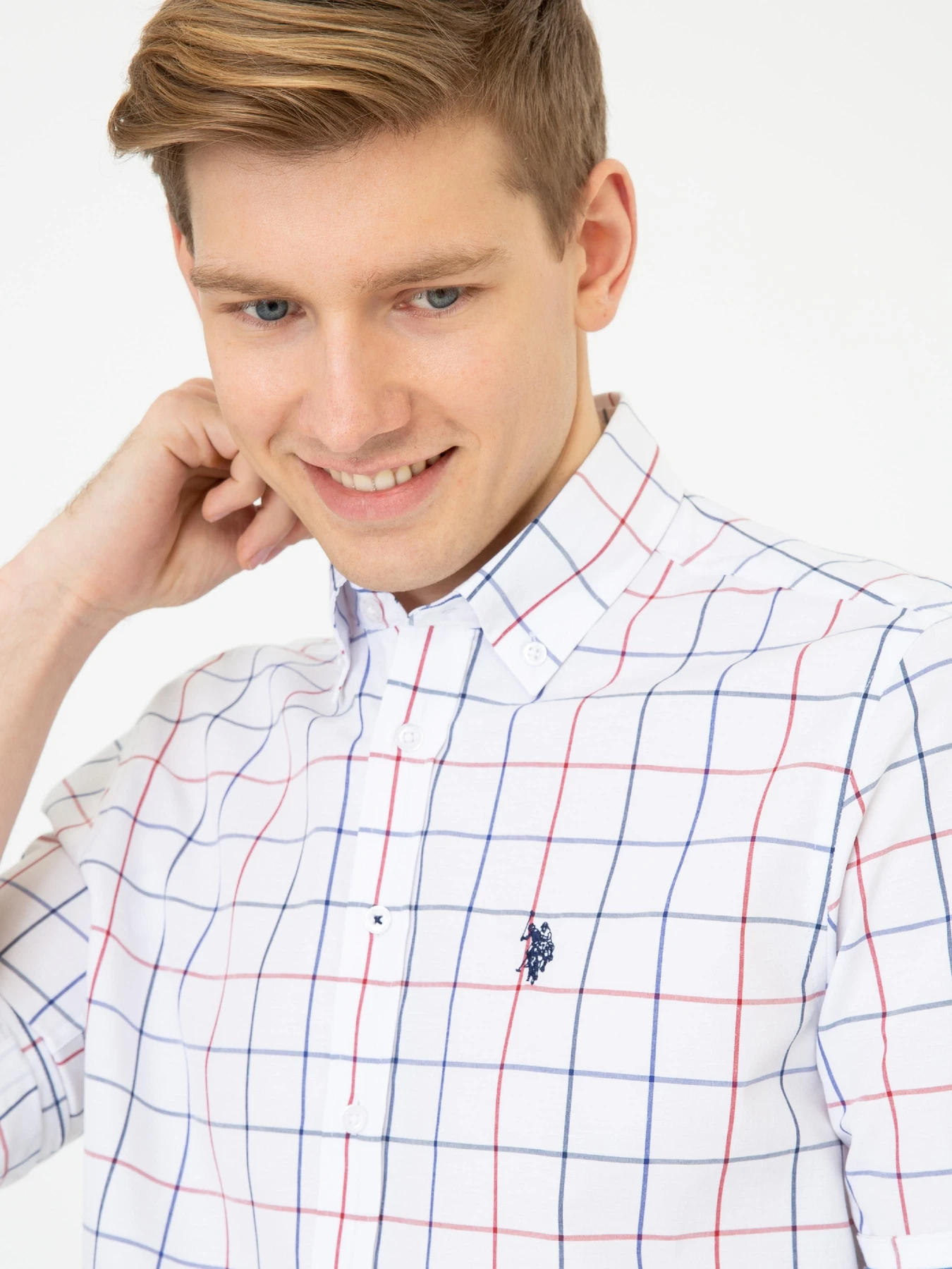 Рубашки US Polo модель G081SZ004.000.1378551.VR014 Фото