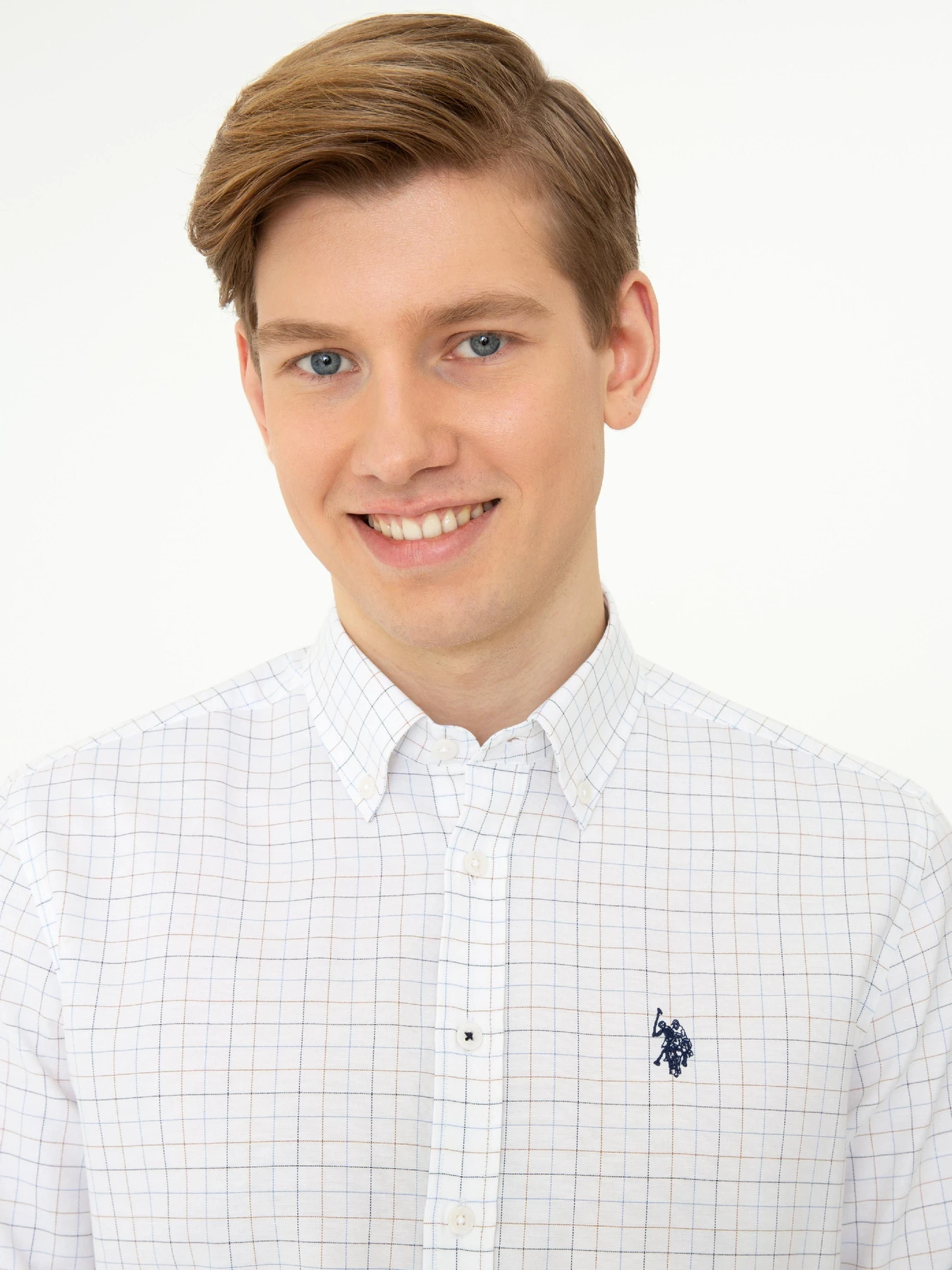 Рубашки US Polo модель G081SZ004.000.1378580.VR013 Фото