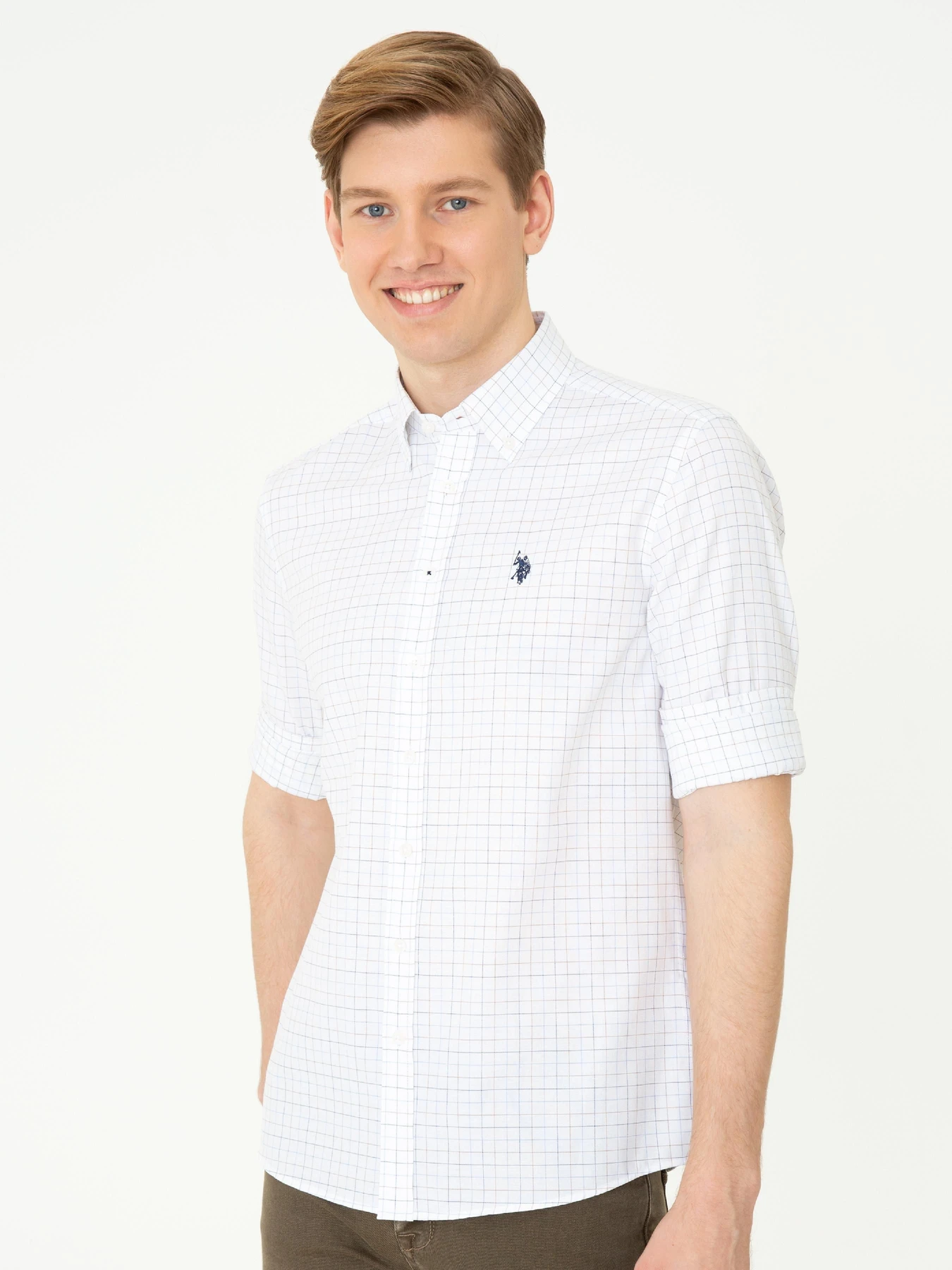 Рубашки US Polo модель G081SZ004.000.1378580.VR013 Фото