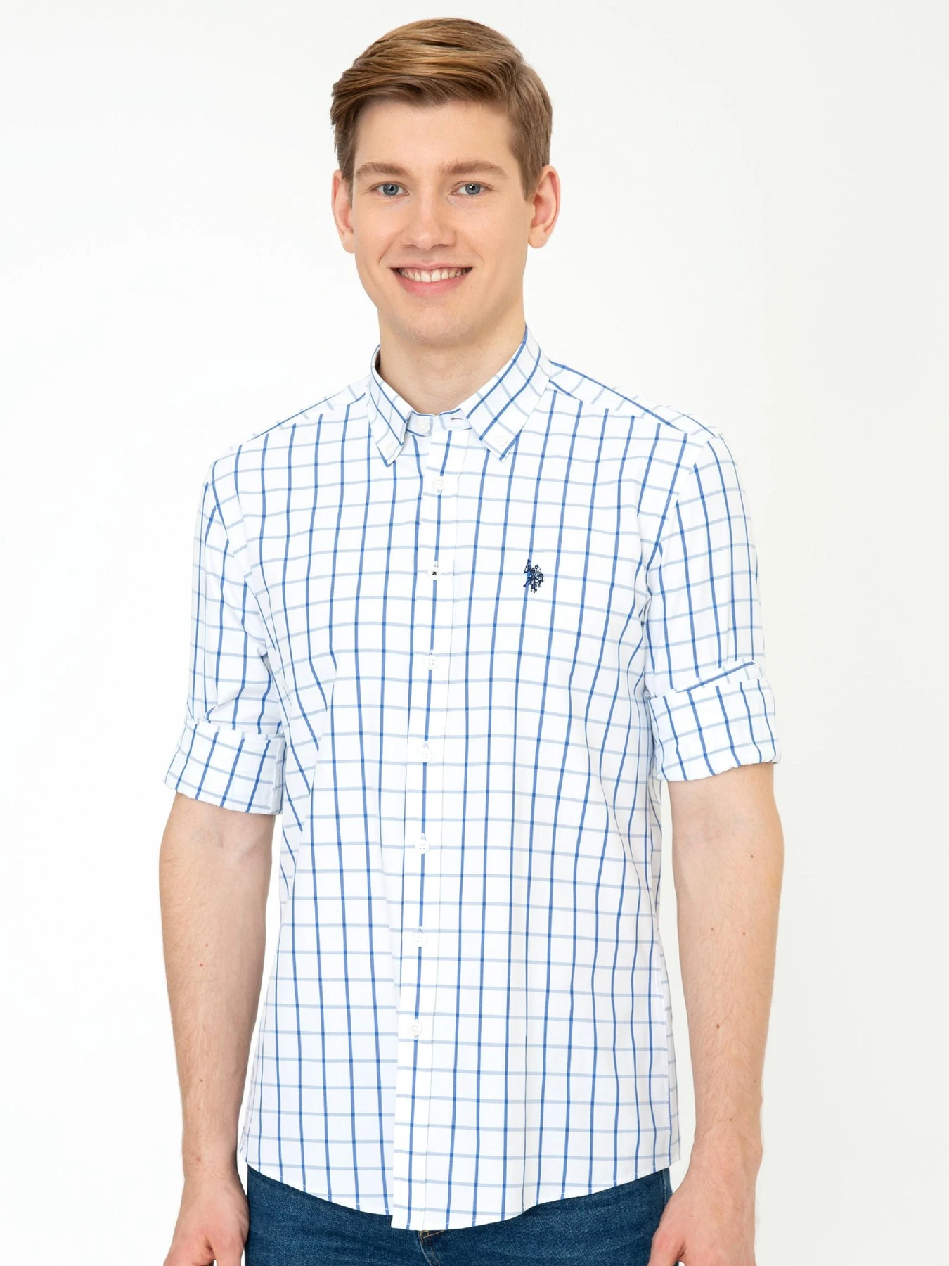 Рубашки US Polo модель G081SZ004.000.1378603.VR013 Фото
