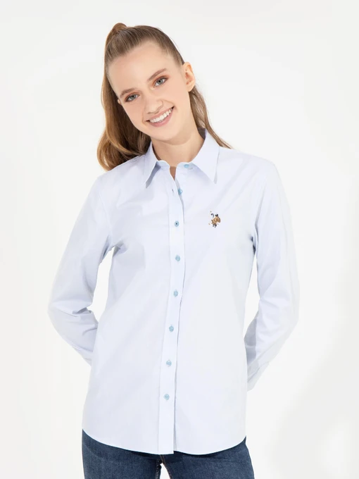Рубашки US Polo модель G082SZ004.000.1450213.VR003 Фото