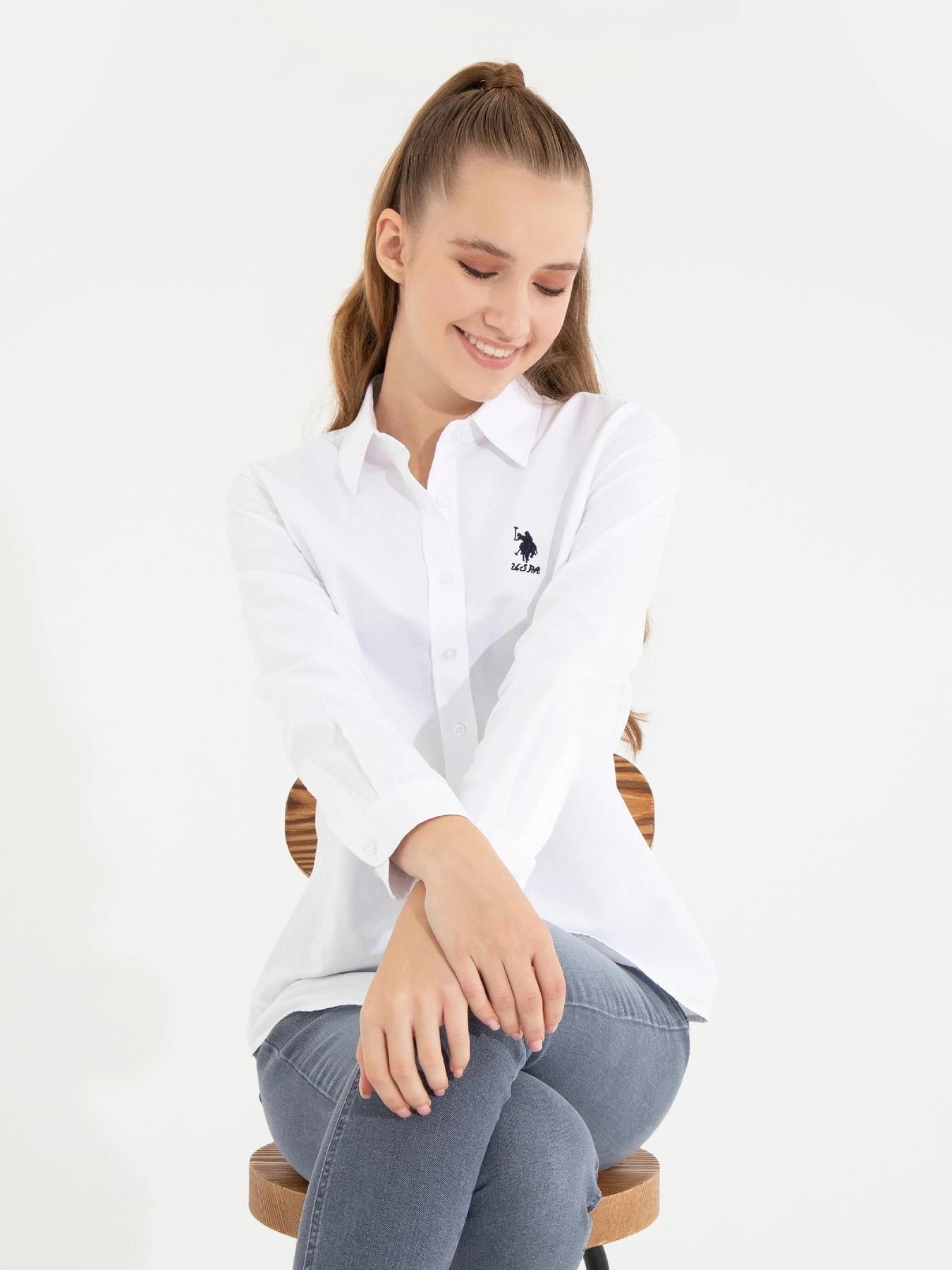 Рубашки US Polo модель G082GL004.000.1450236.VR013 Фото
