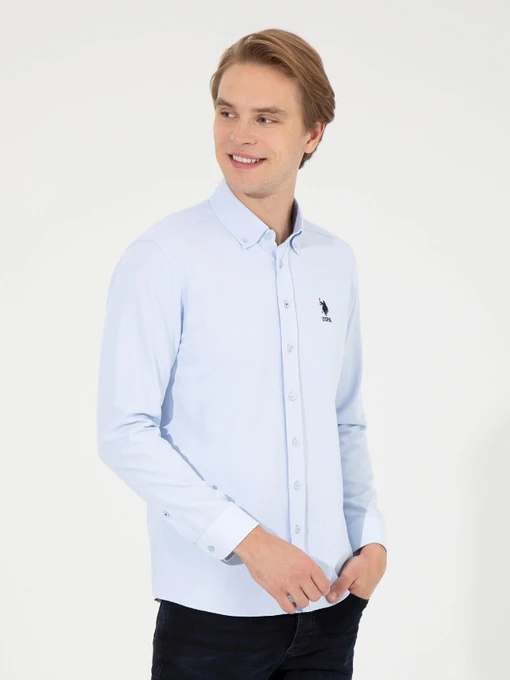Рубашки US Polo модель G081GL004.000.1450337.VR003 Фото