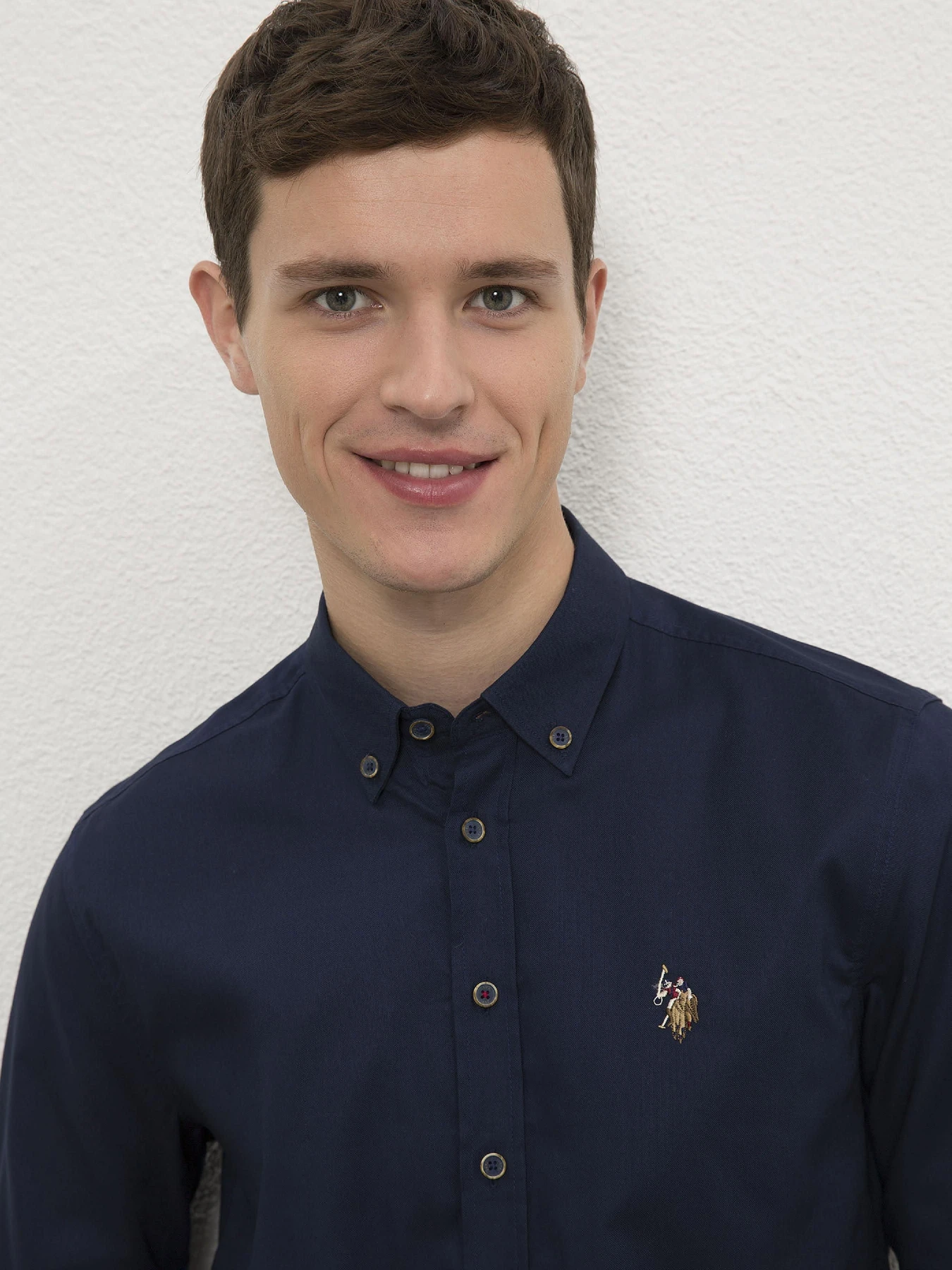 Рубашки US Polo модель G081SZ004.000.1085902.VR033 Фото