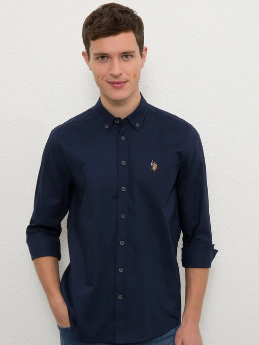 Рубашки US Polo модель G081SZ004.000.1085902.VR033 Фото