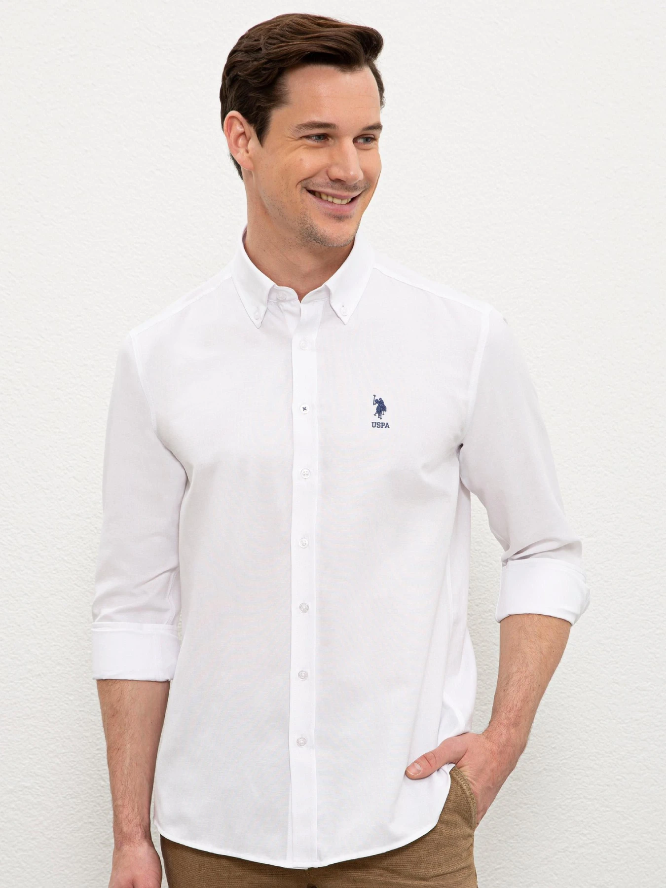 Рубашки US Polo модель G081GL004.000.1222093.VR013 Фото