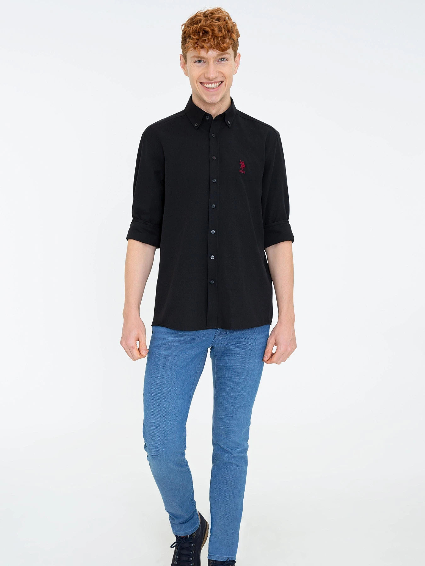 Рубашки US Polo модель G081GL004.000.1271163.VR046 Фото