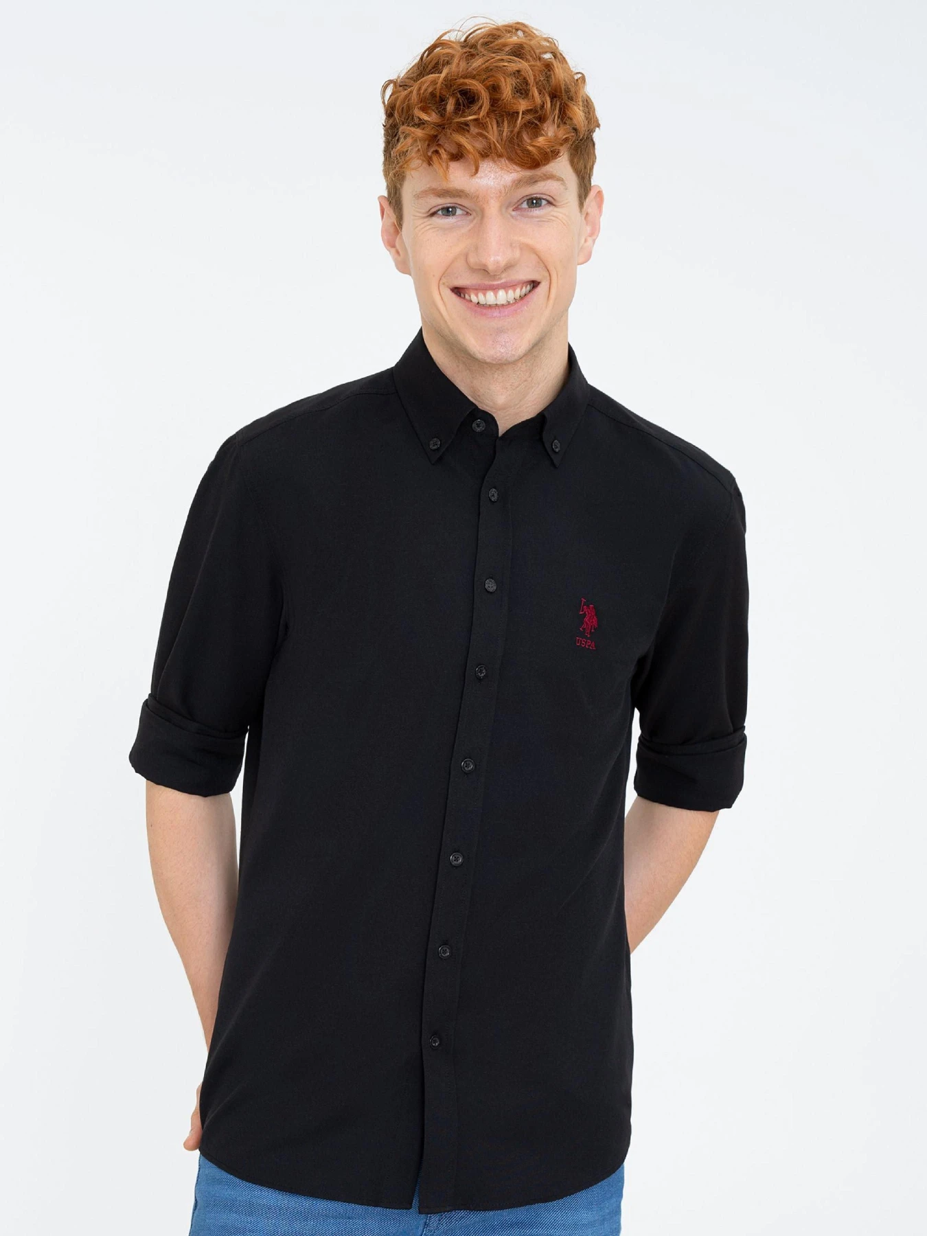 Рубашки US Polo модель G081GL004.000.1271163.VR046 Фото