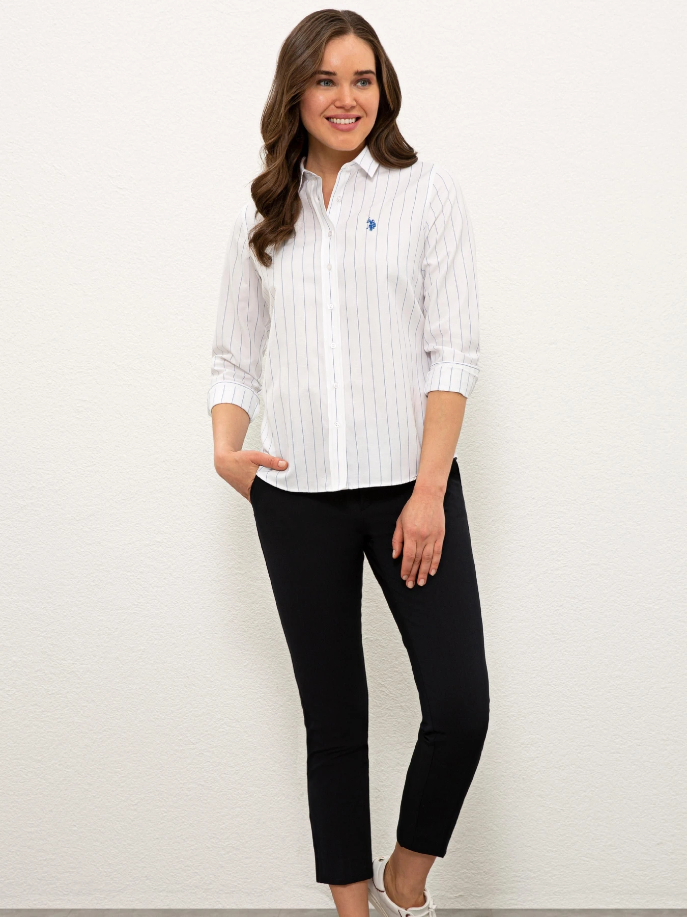 Рубашки US Polo модель G082SZ004.000.1268497.VR013 Фото