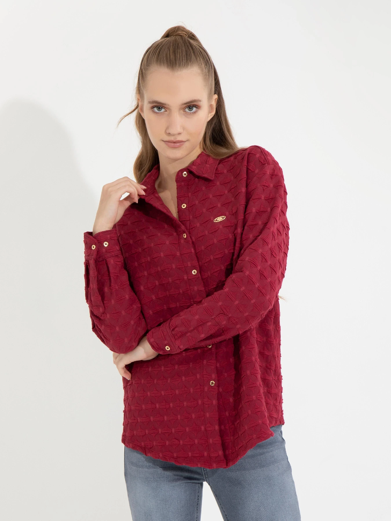 Рубашки US Polo модель G082SZ004.000.1460774.VR223 Фото