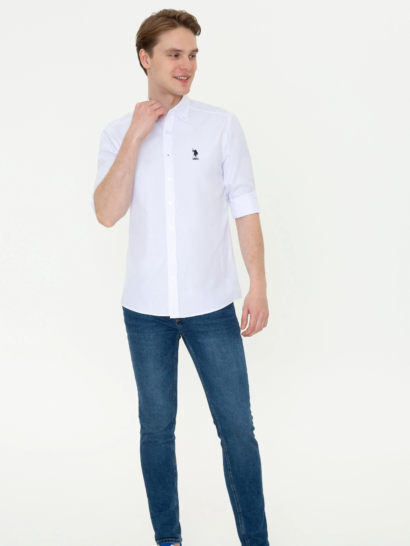 Рубашки US Polo модель G081GL004.000.1363478.VR013 Фото