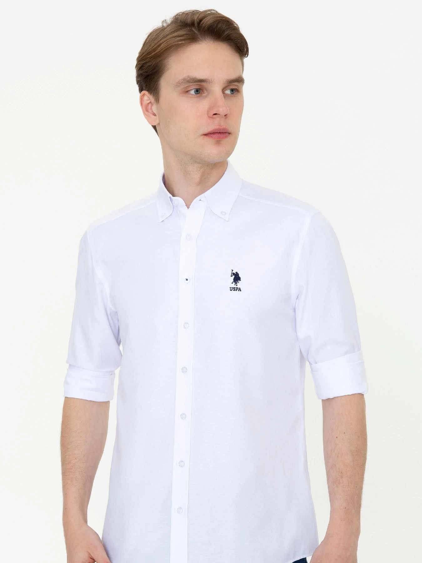 Рубашки US Polo модель G081GL004.000.1363478.VR013 Фото
