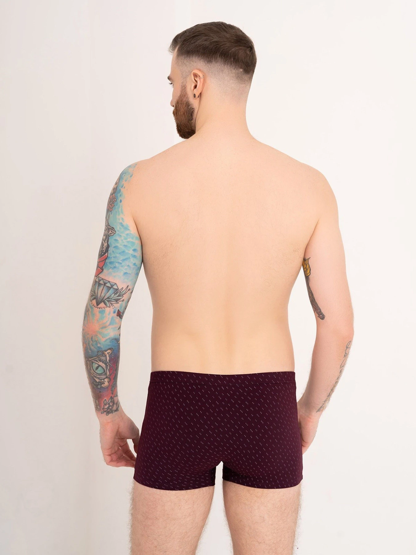 Нижнее белье ISSA Plus модель GN5-171_burgundy Фото