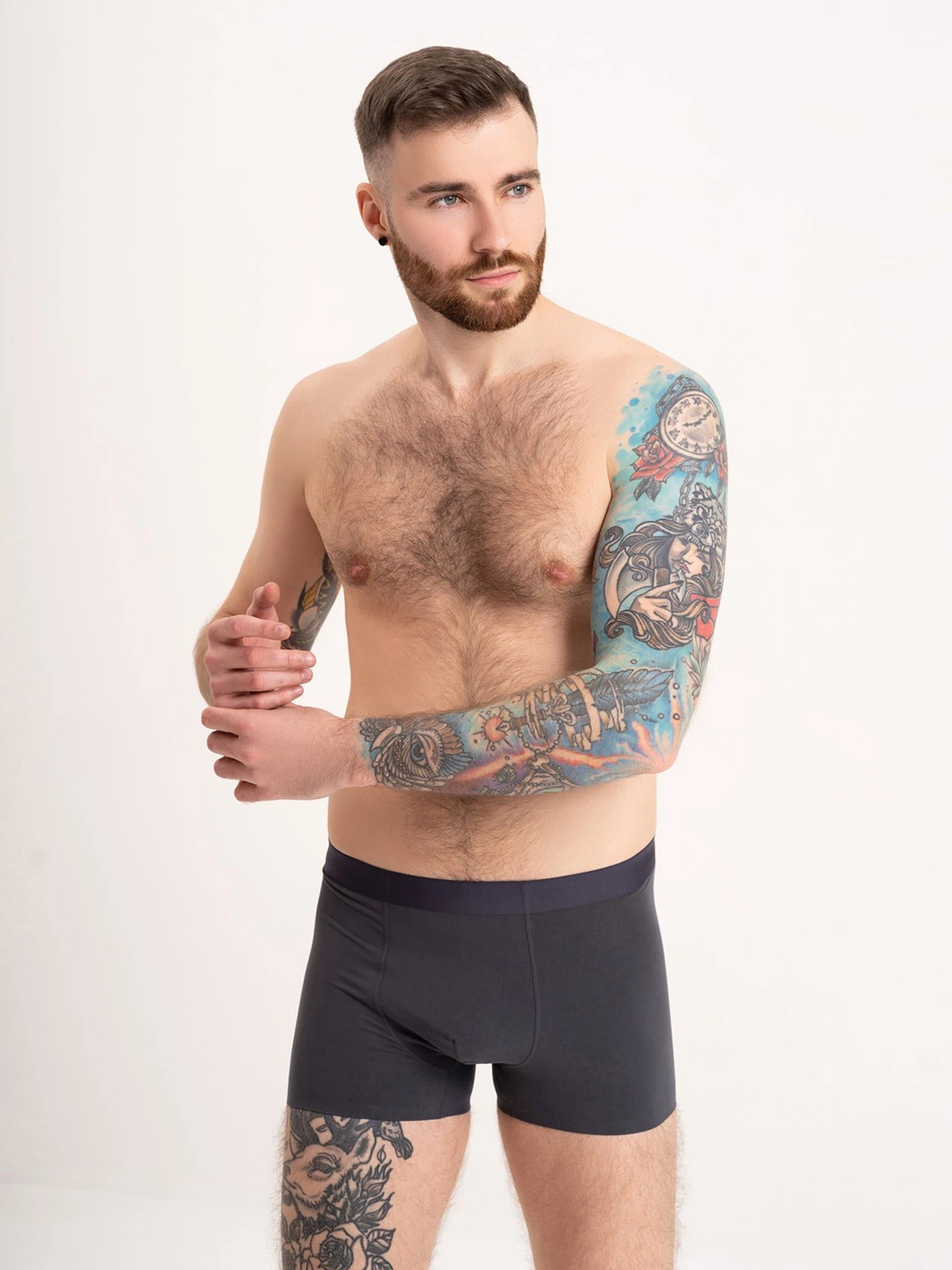 Нижнее белье ISSA Plus модель GN5-173_grey Нижнее белье ISSA Plus модель GN5-173_grey Фото