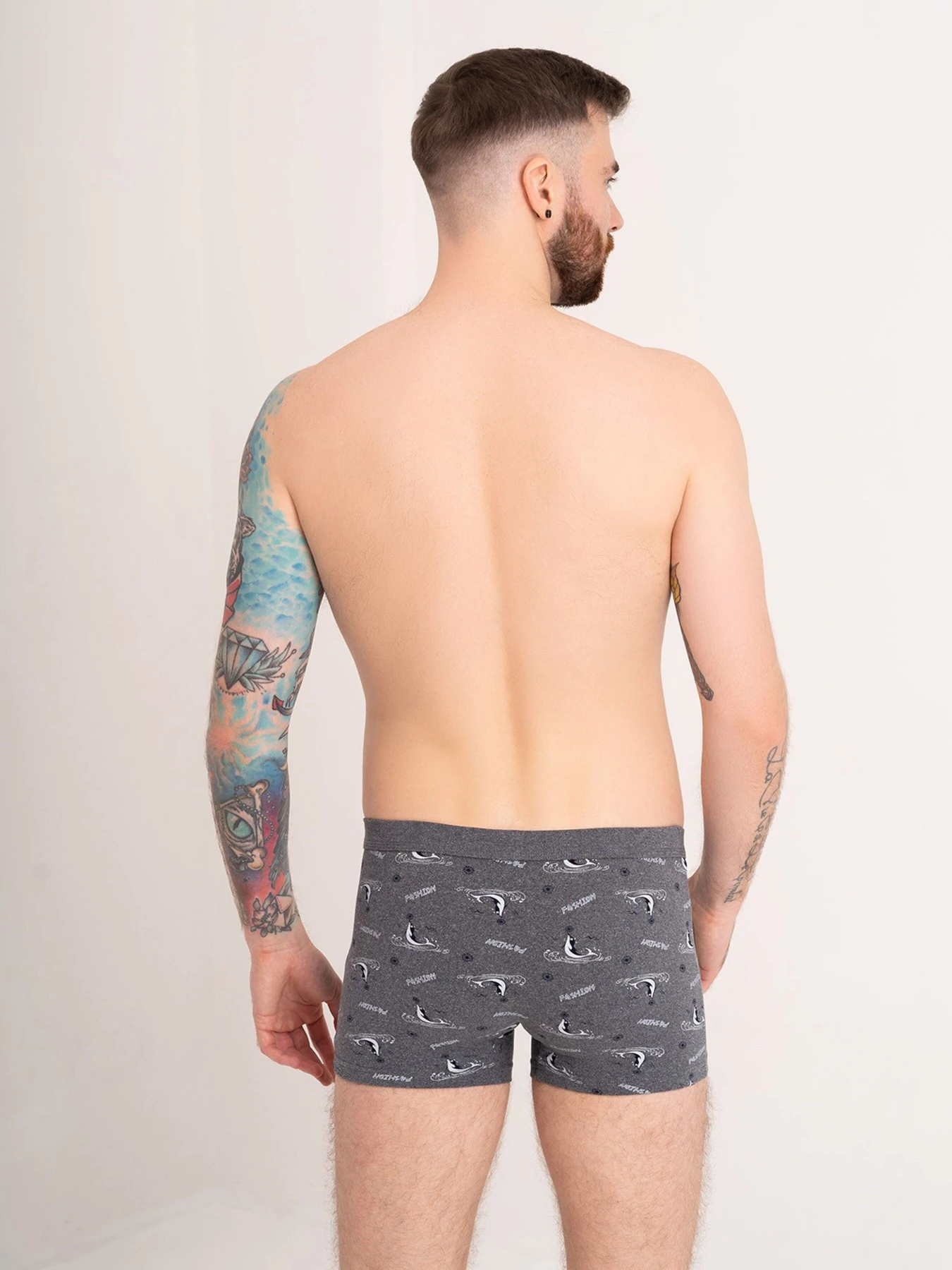 Нижнее белье ISSA Plus модель GN5-180_darkgray Нижнее белье ISSA Plus модель GN5-180_darkgray Фото