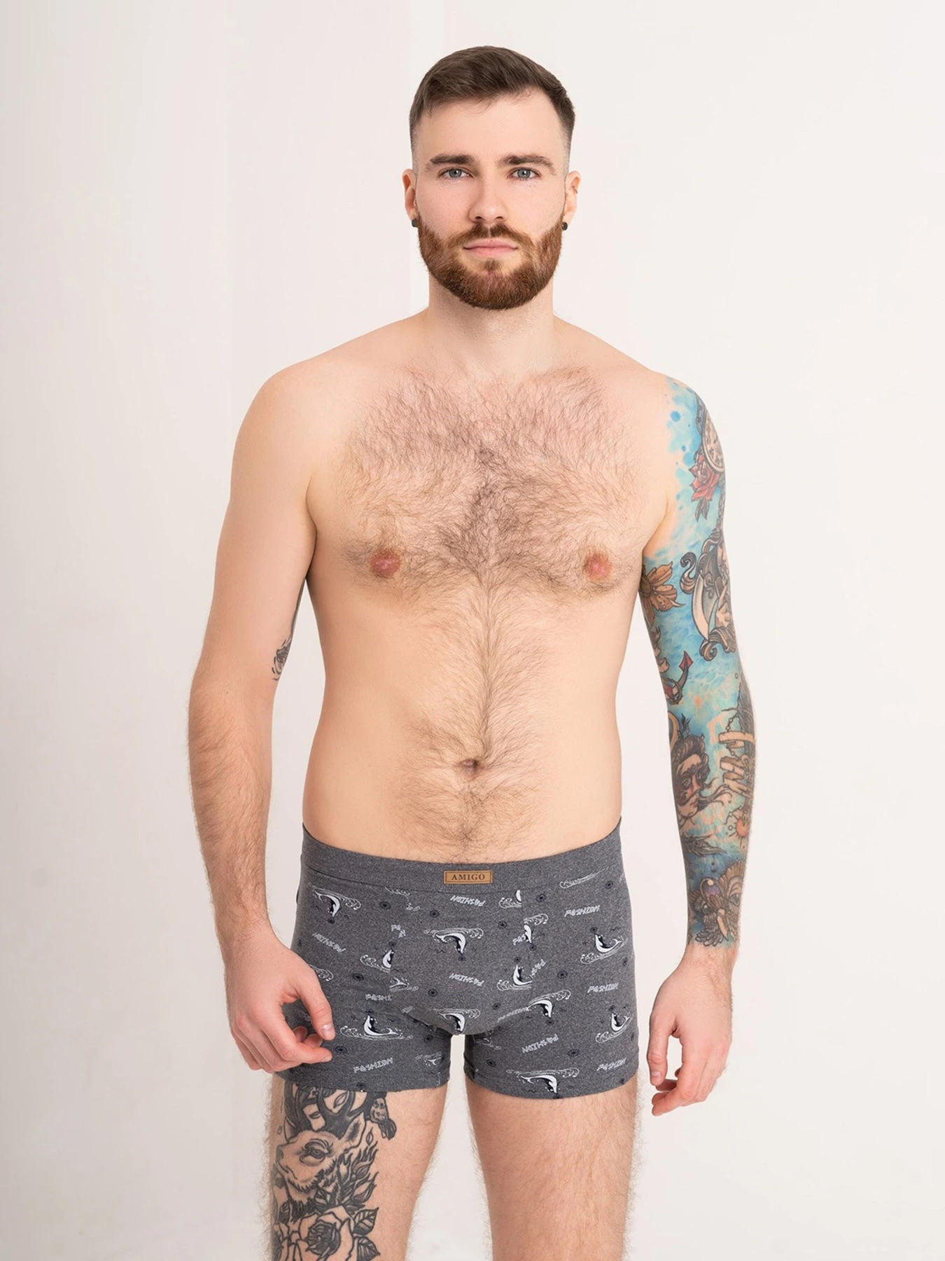 Нижнее белье ISSA Plus модель GN5-180_darkgray Нижнее белье ISSA Plus модель GN5-180_darkgray Фото