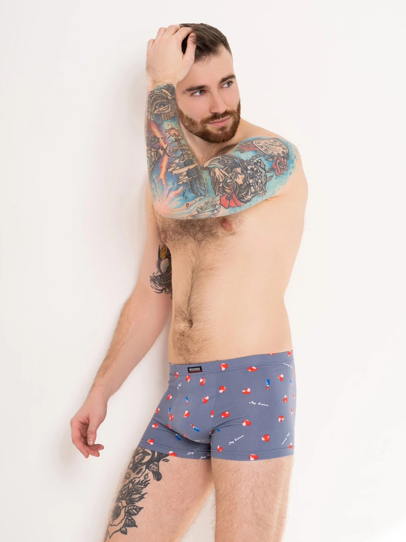 Нижнее белье ISSA Plus модель GN5-183_grey Фото