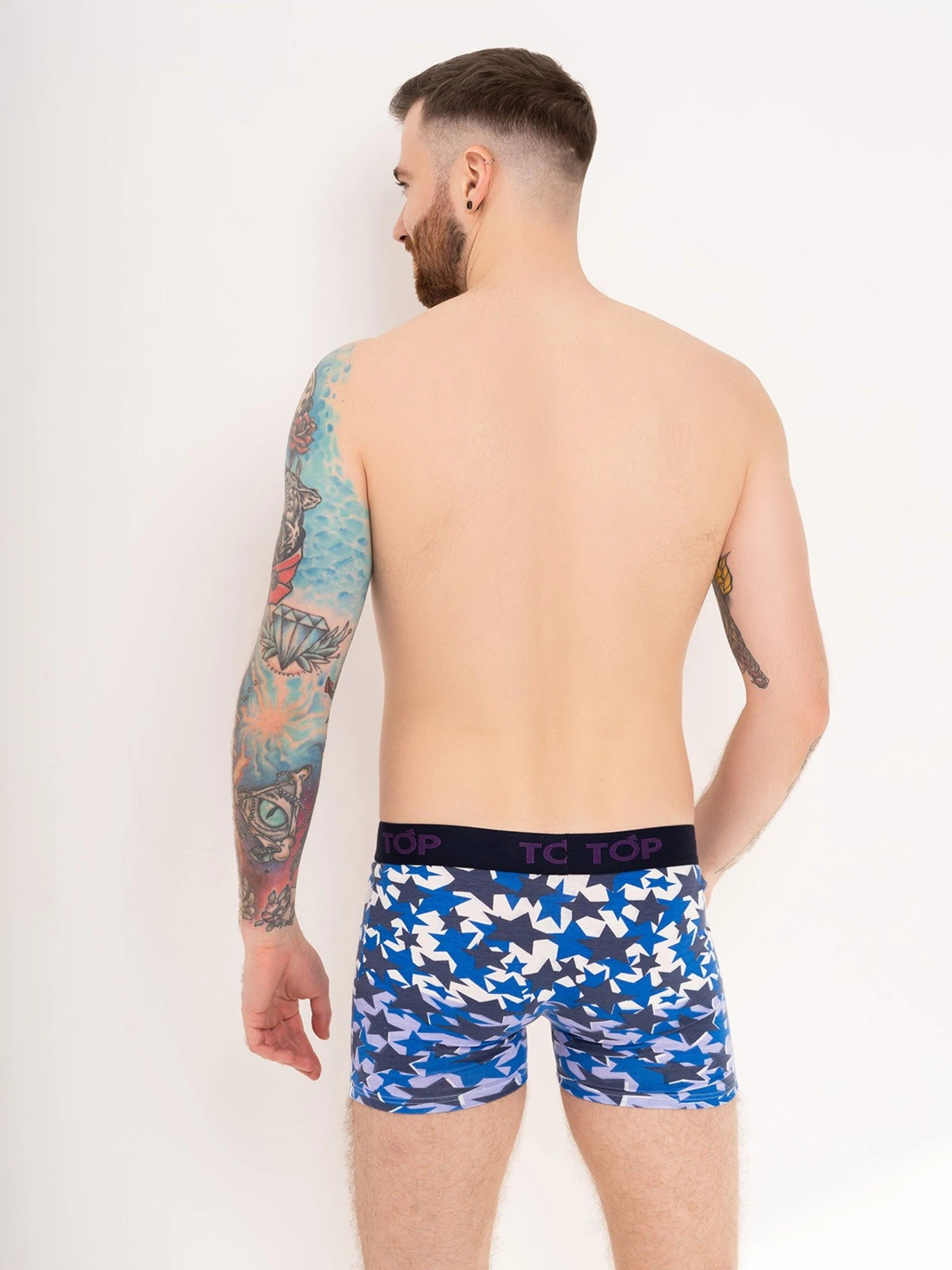 Нижня білизна ISSA Plus модель GN5-189_bluewhite Фото