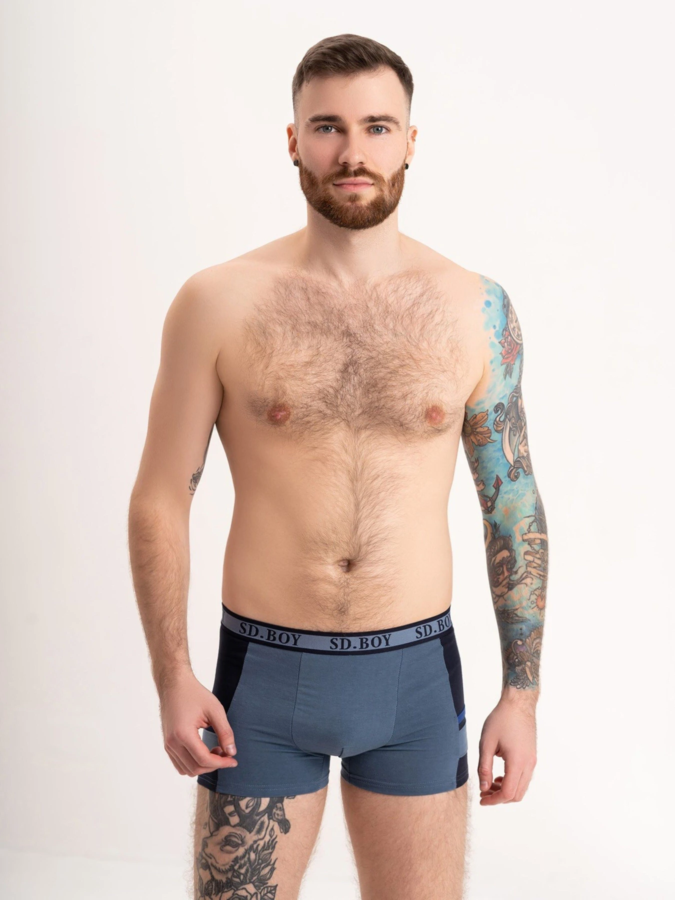 Нижнее белье ISSA Plus модель GN5-181_lightblue Фото