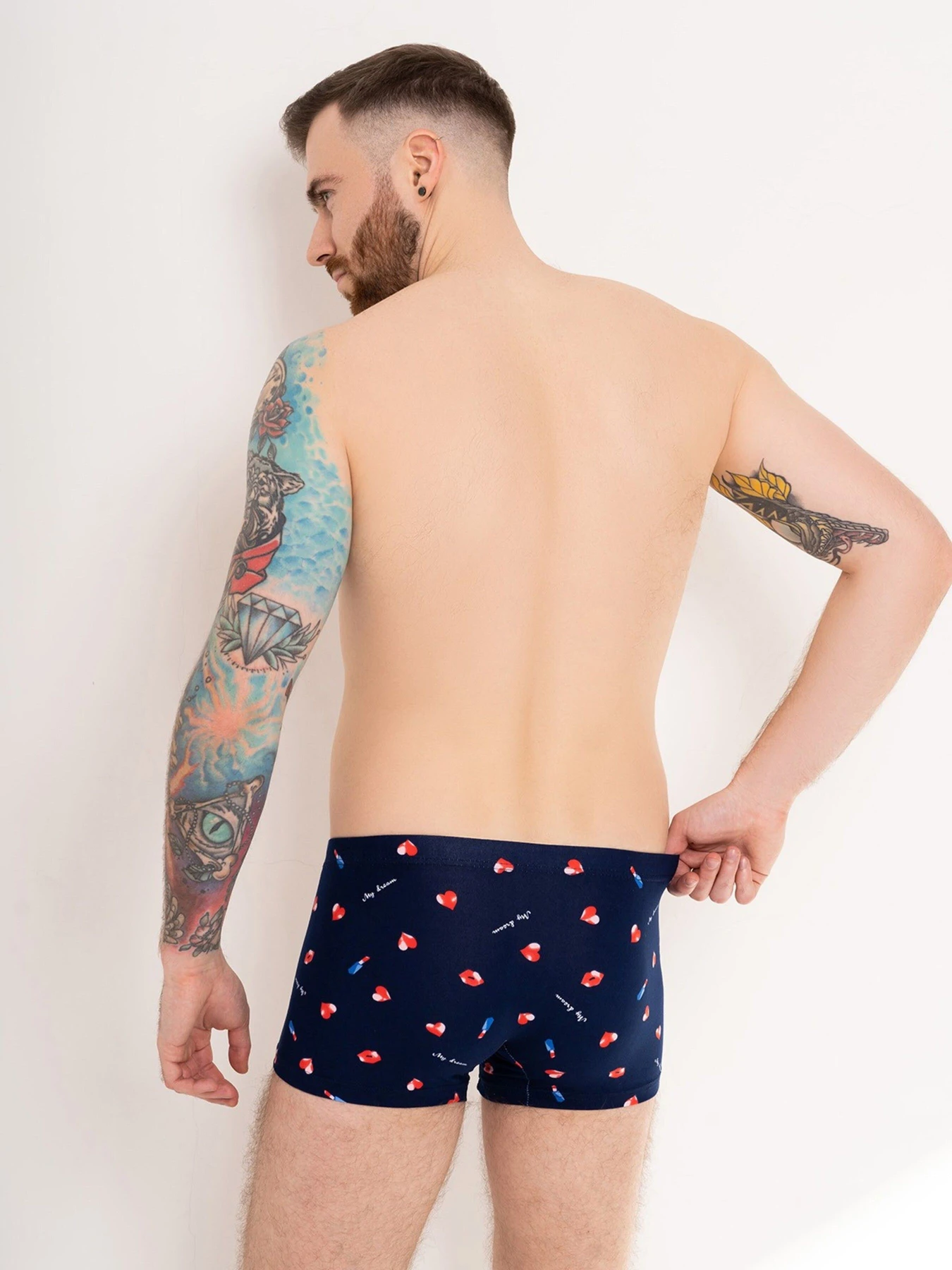 Нижня білизна ISSA Plus модель GN5-183_darkblue Фото