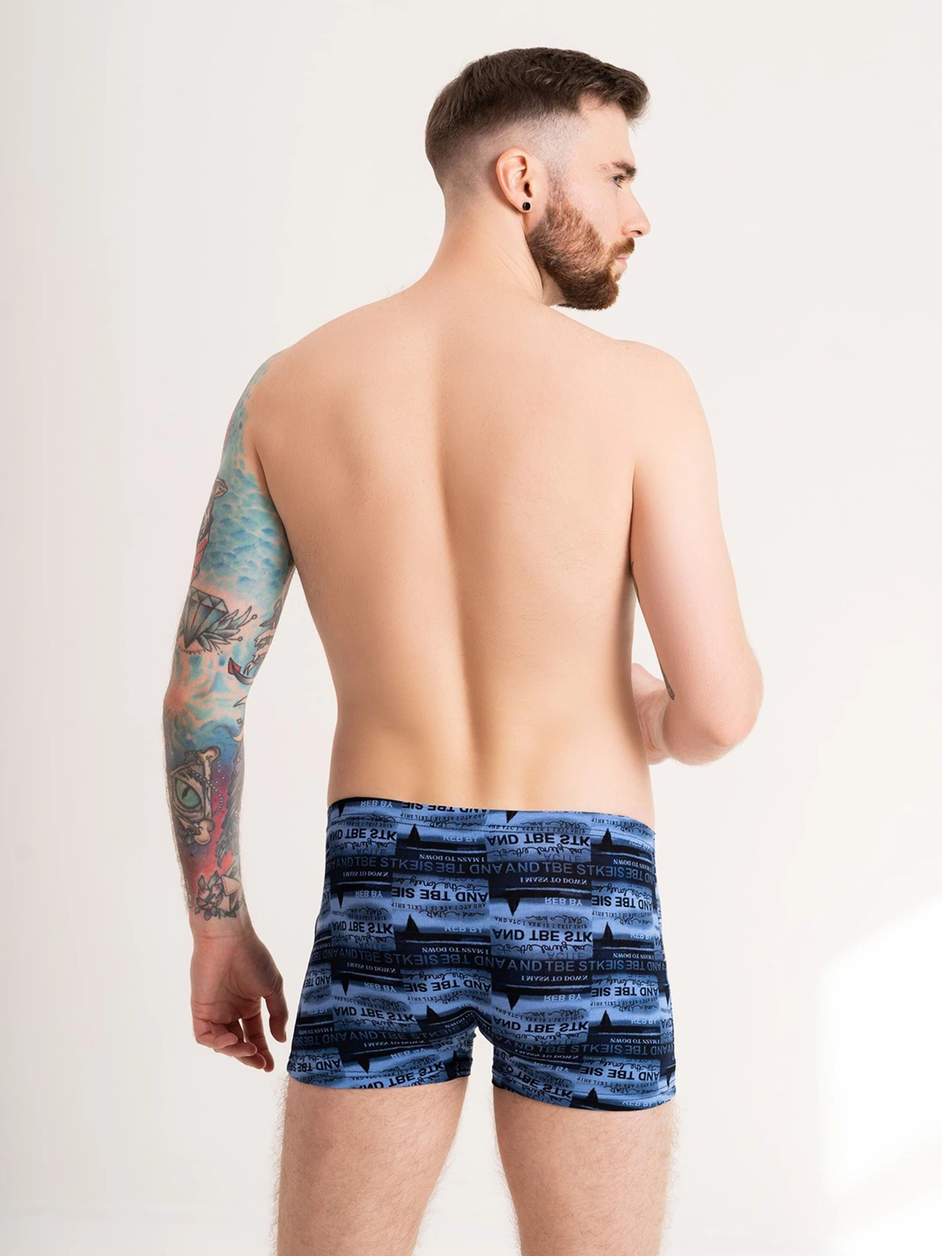 Нижнее белье ISSA Plus модель GN5-184_lightblue Фото