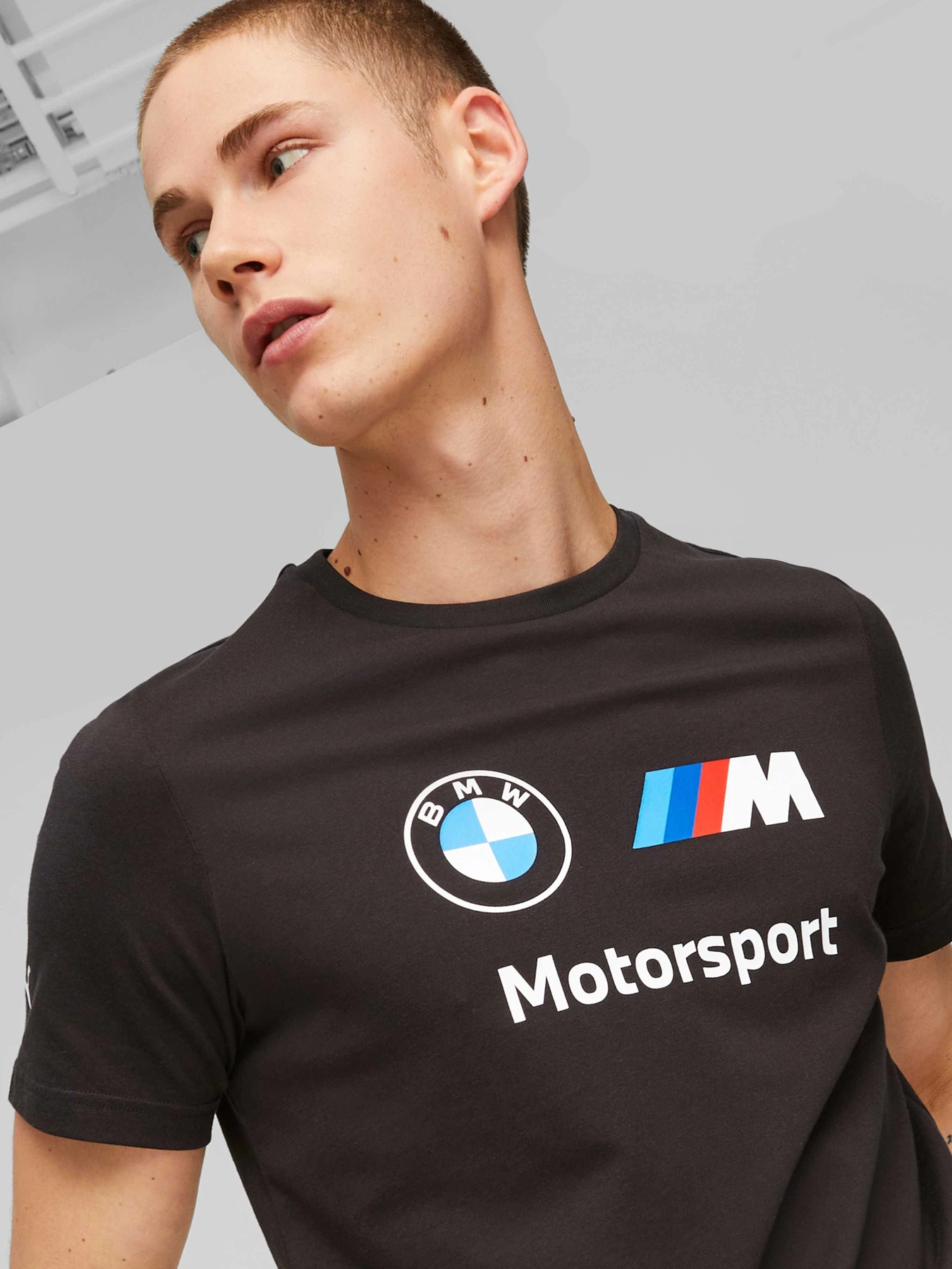 Футболки и поло PUMA Bmw Mms Ess Logo Tee модель 538148 Фото