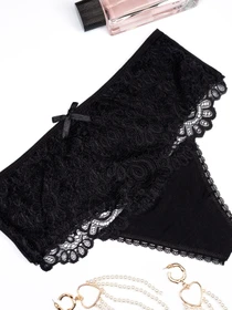 Нижнее белье ISSA Plus модель BL2-585_black Фото