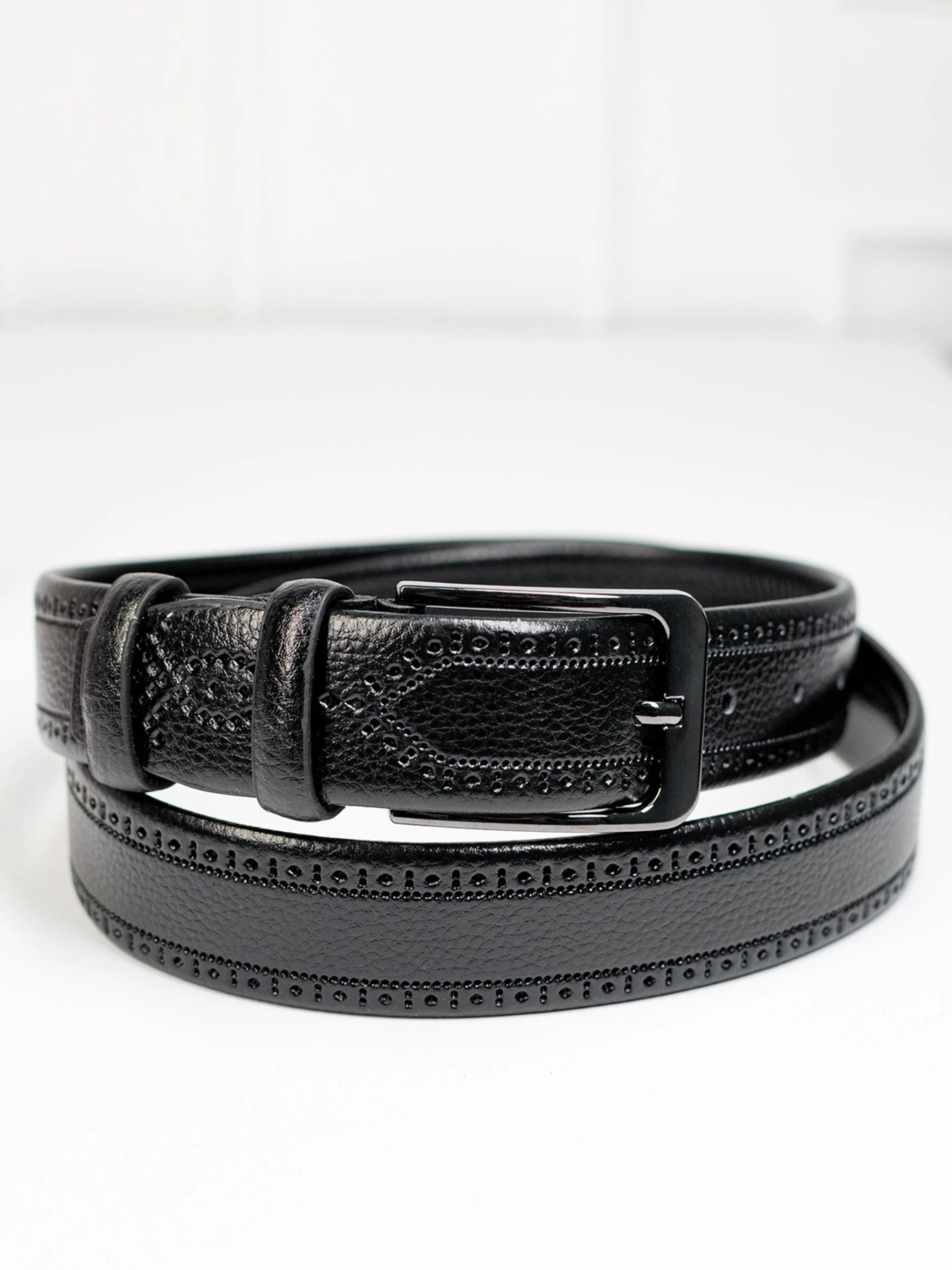 Ремни ISSA Plus модель R1-141_black Фото