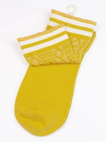 Шкарпетки та гольфи ISSA Plus модель NS-288_mustard Фото