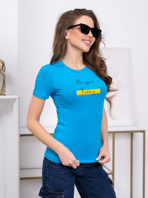 Жіноча Футболка ISSA Plus фото 2