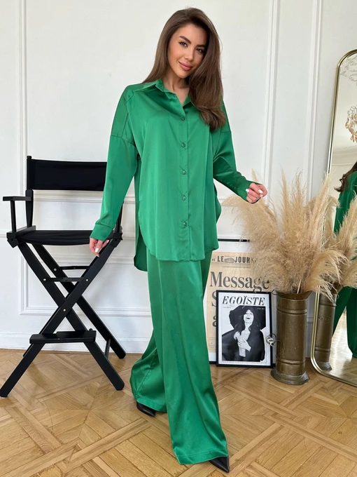 Костюми ISSA Plus модель 13782_green Фото
