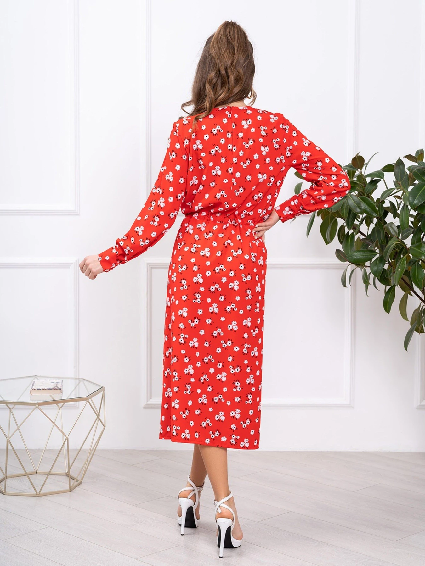 Платья ISSA Plus модель 13793_red Платья ISSA Plus модель 13793_red Фото