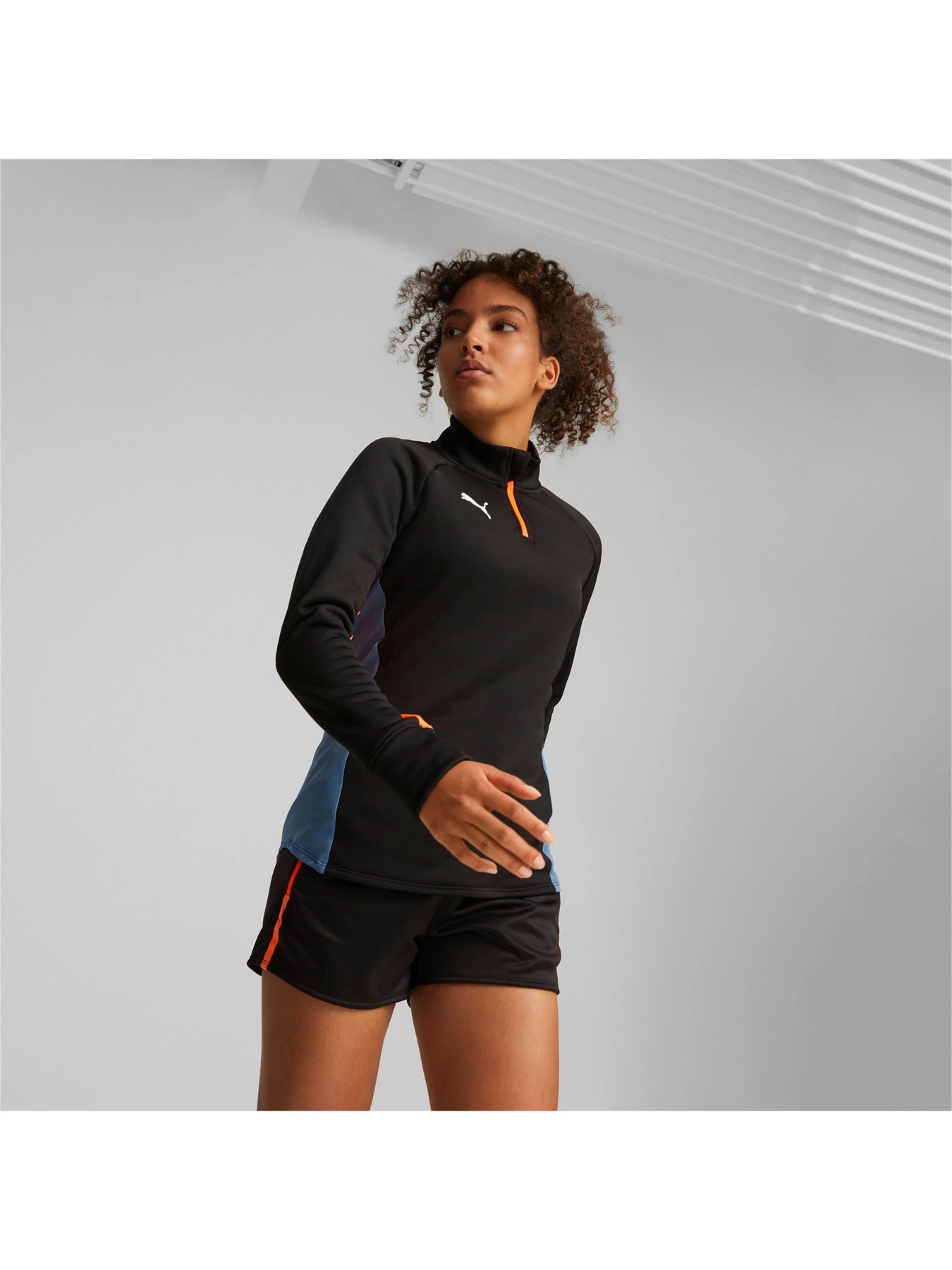 Худи и свитшоты PUMA IndividualBLAZE 1/4 Zip Top модель 658301 Фото