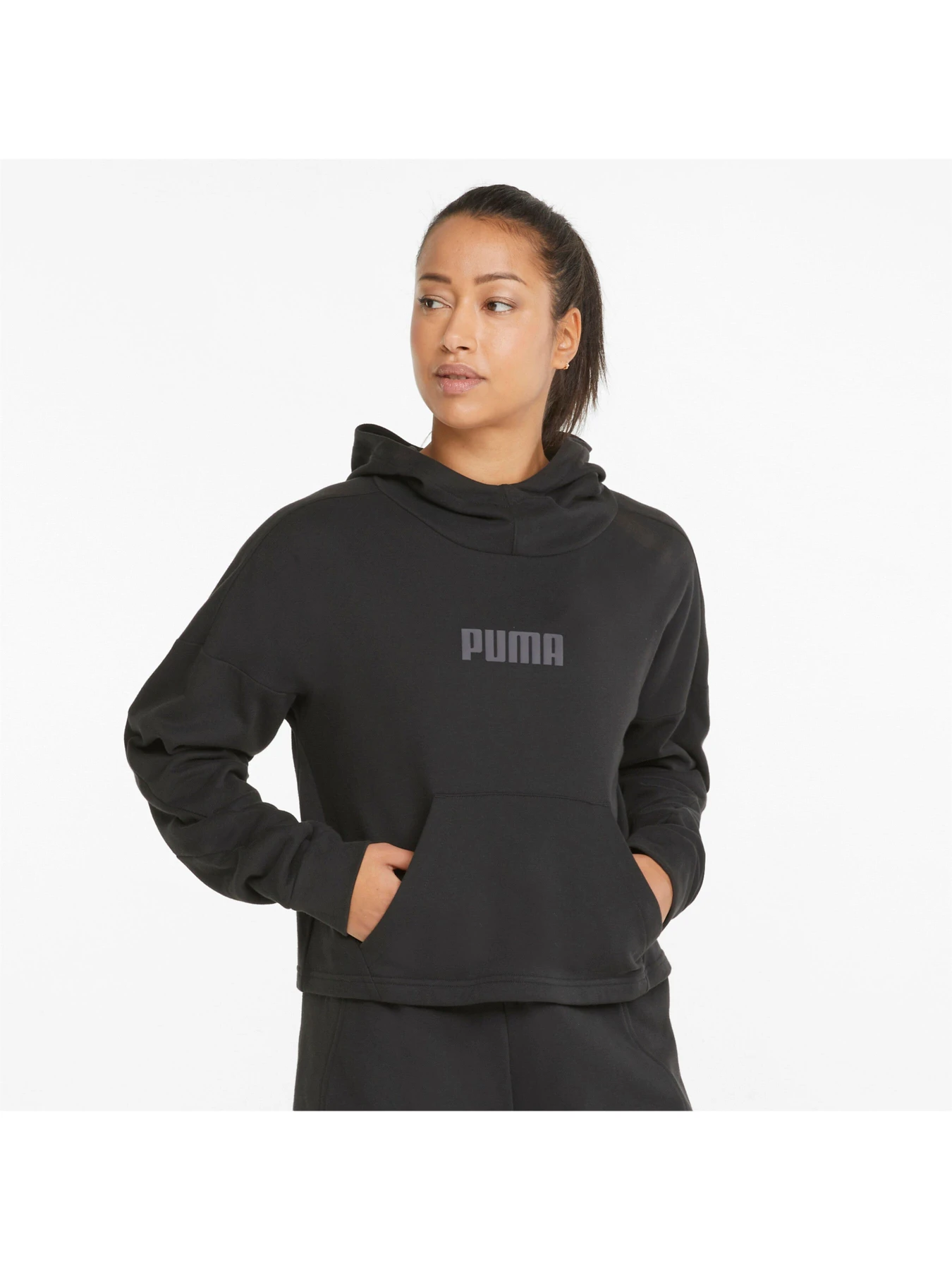 Худи и свитшоты PUMA Logo French Terry PO Hoodie модель 521592 Худи и свитшоты PUMA Logo French Terry PO Hoodie модель 521592 Фото