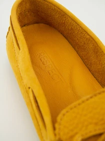 Сліпони та мокасини Respect модель RK_01_SUNFLOWER_NUBUCK Фото