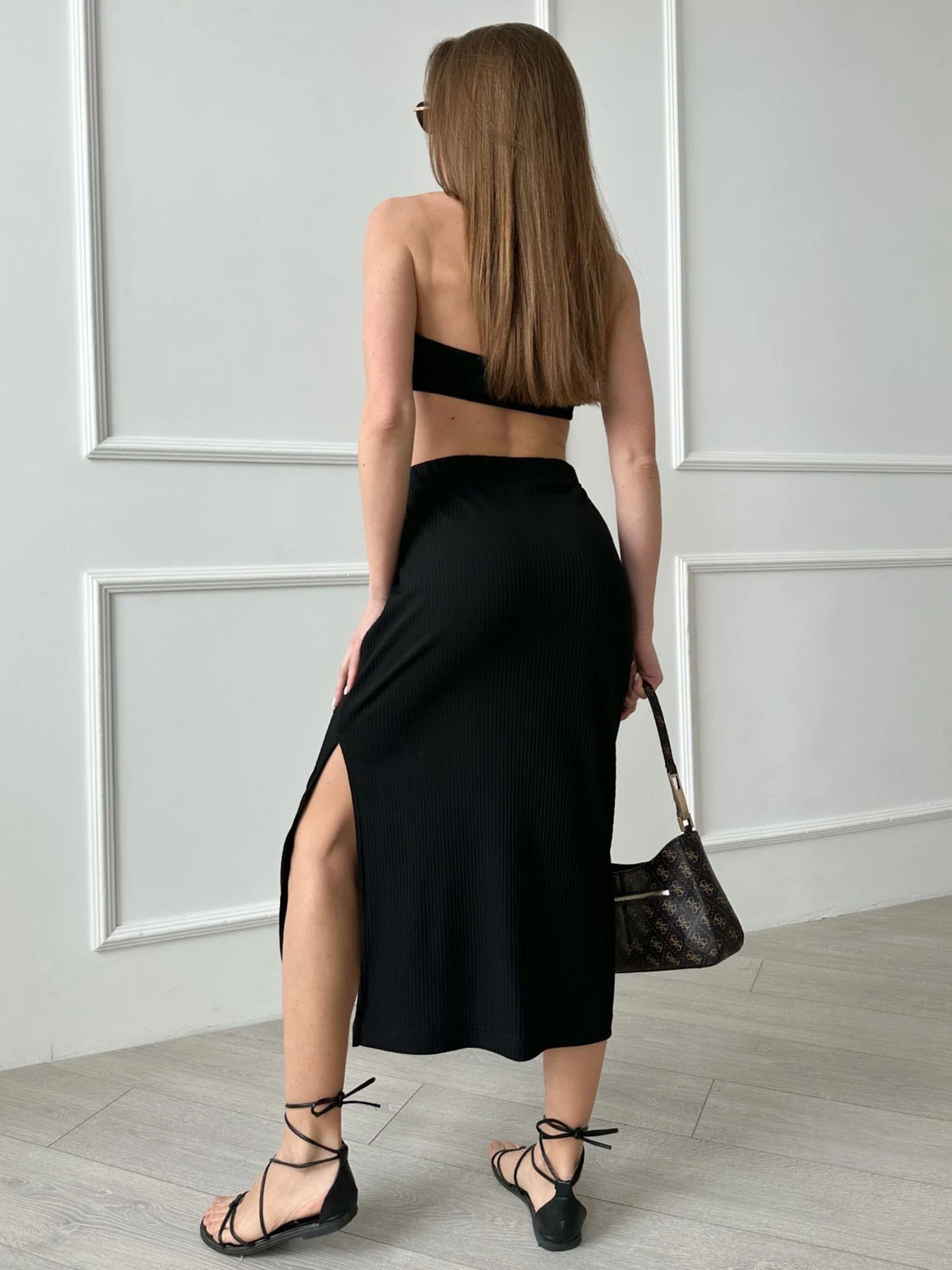 Костюми ISSA Plus модель 13822_black Фото