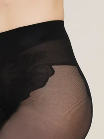 Колготи ISSA Plus модель Bikini20_black Фото