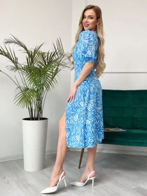 Сукні ISSA Plus модель 13807_blue Фото