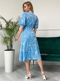 Сукні ISSA Plus модель 13807_blue Фото
